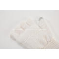 Girl`s Knitted Faux Fur Screentouch Fingerless Gloves